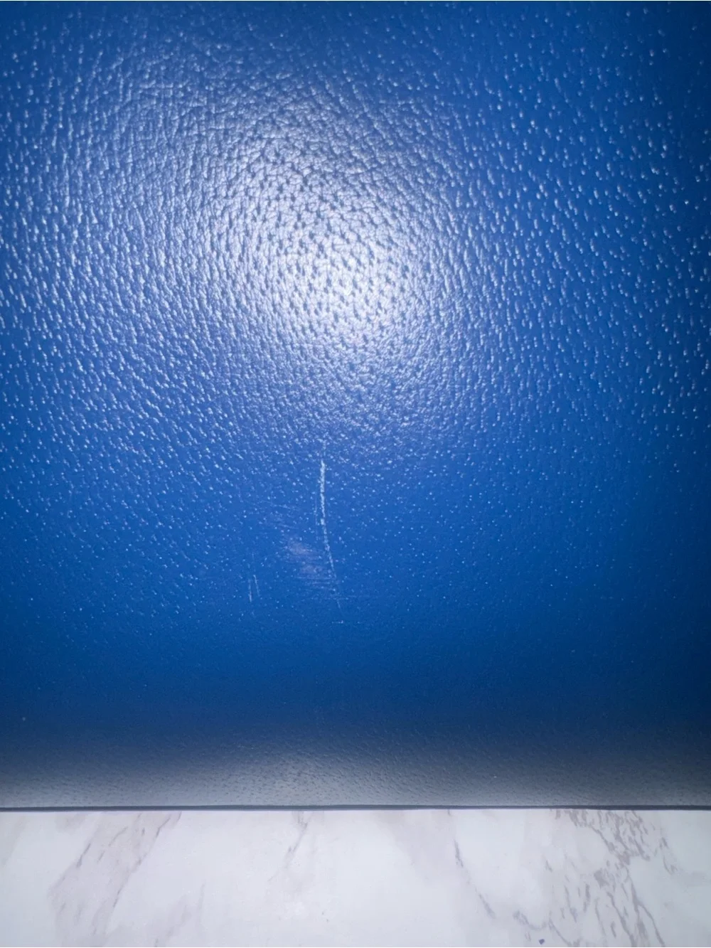 Jack Spade Mason Leather Slim Briefcase Cobalt Blue
